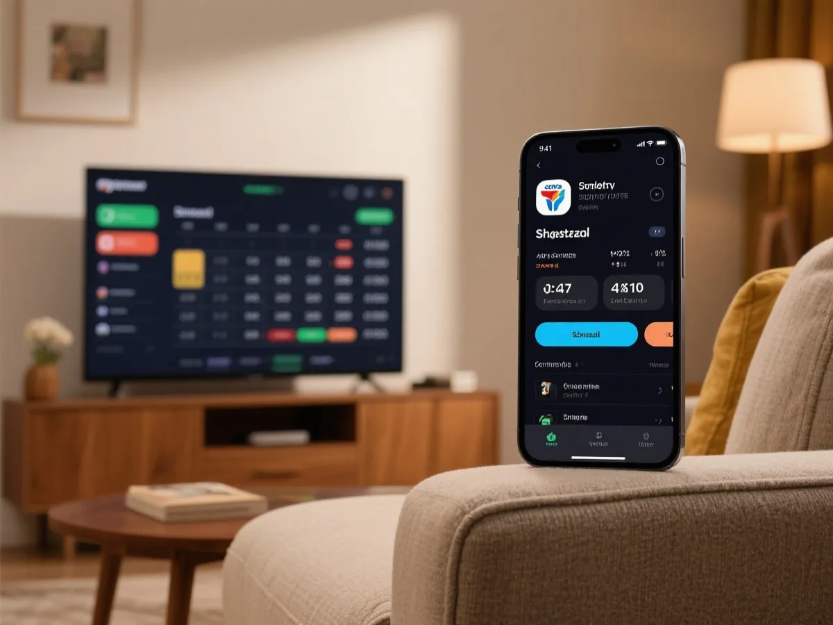 多设备观赛场景展示